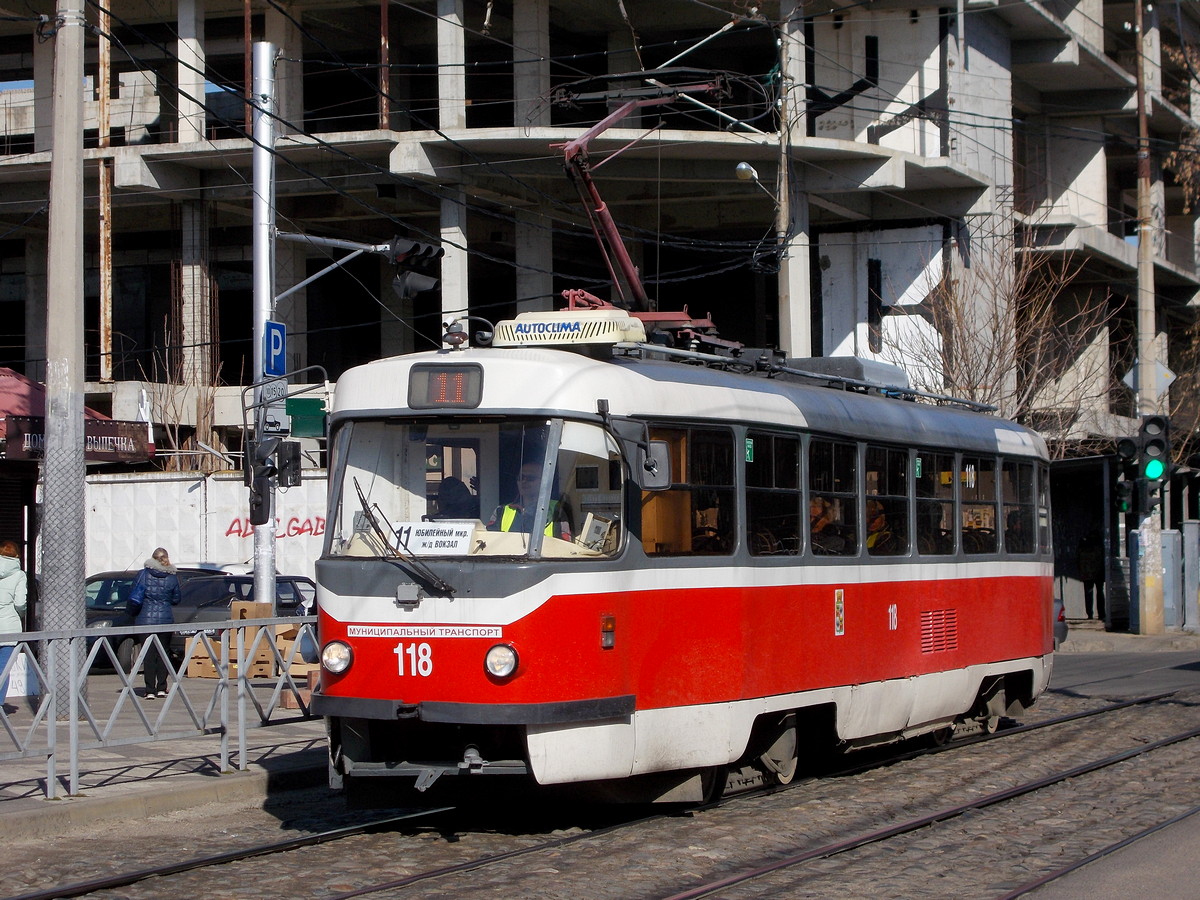 Краснодар, Tatra T3SU КВР ТМЗ № 118