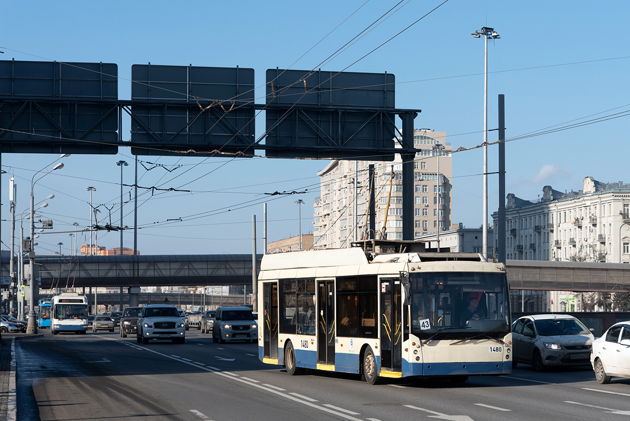 Москва, Тролза-5265.00 «Мегаполис» № 1480