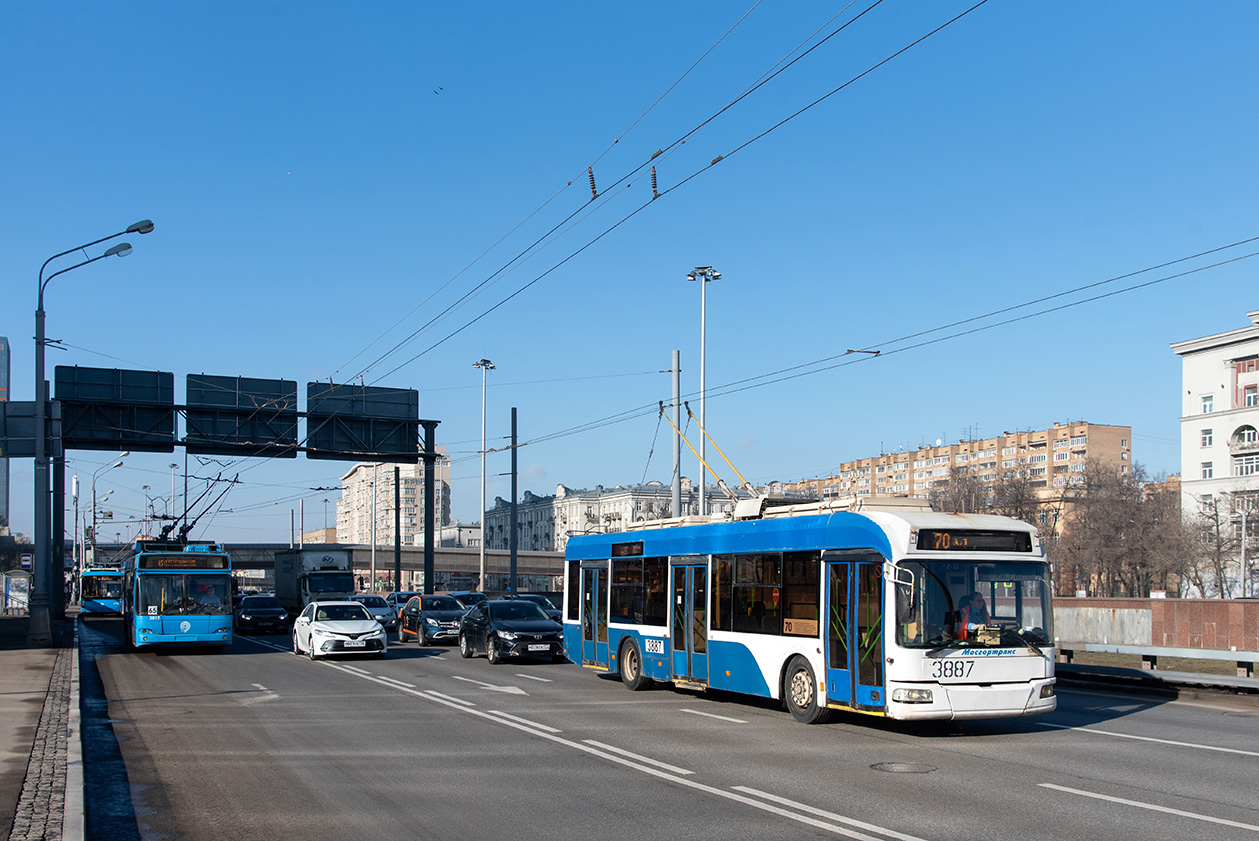 Москва, СВАРЗ-6235.01 (БКМ 32100М) № 3887