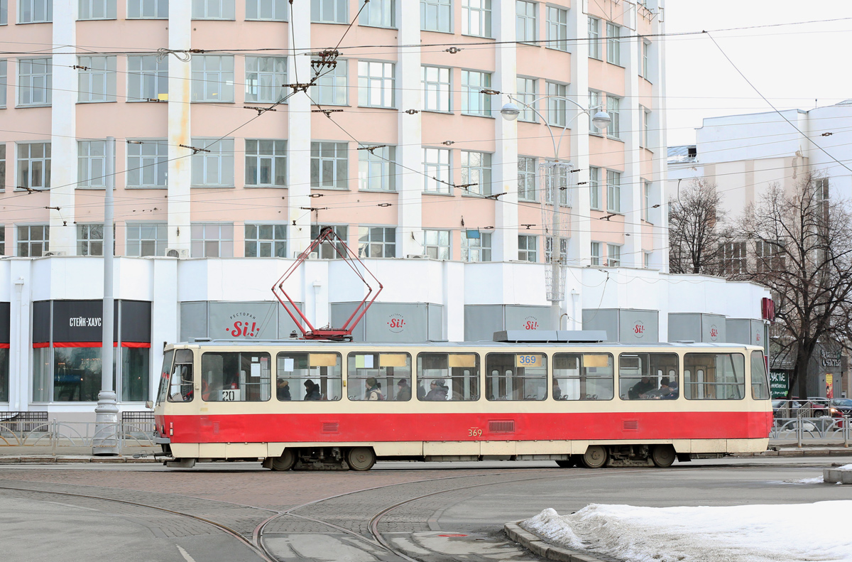 Екатеринбург, Tatra T6B5SU № 369