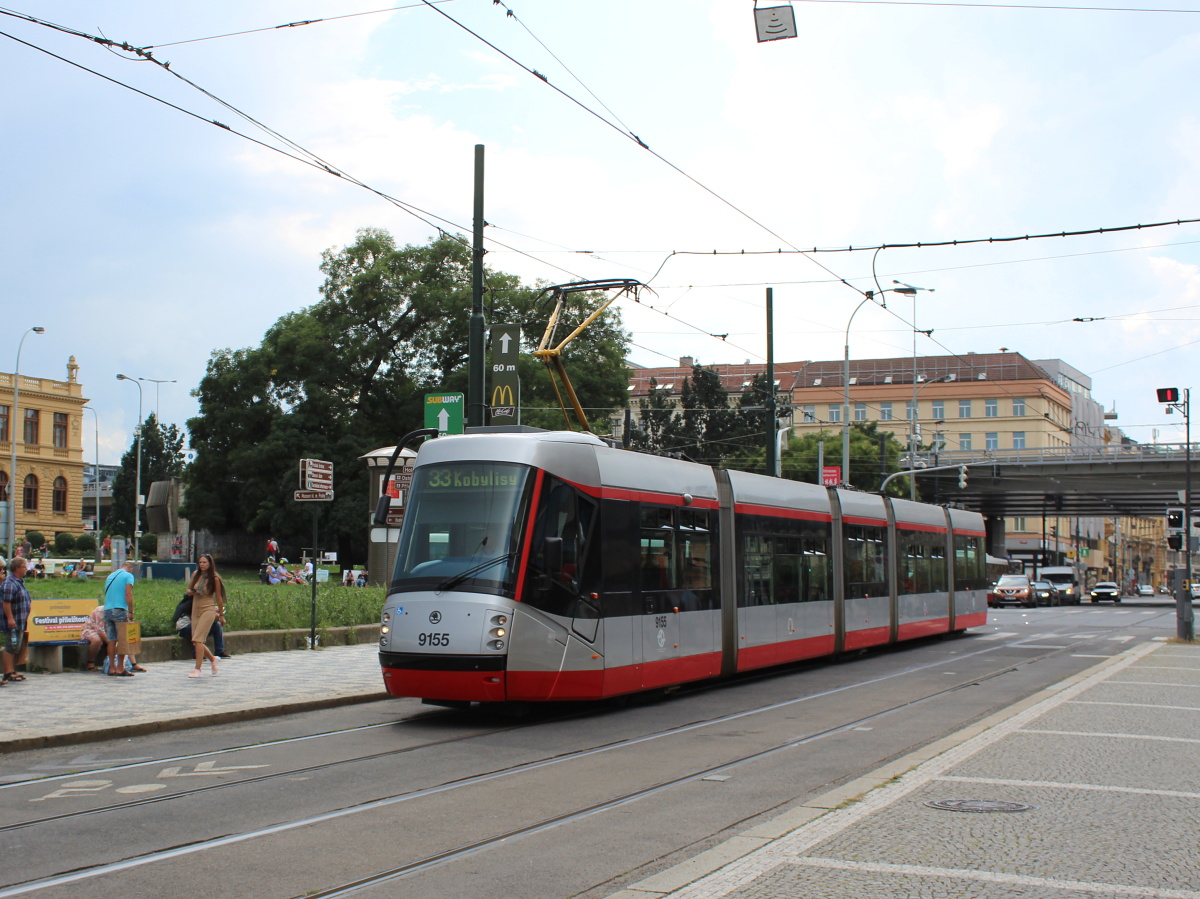 Прага, Škoda 14T Elektra № 9155