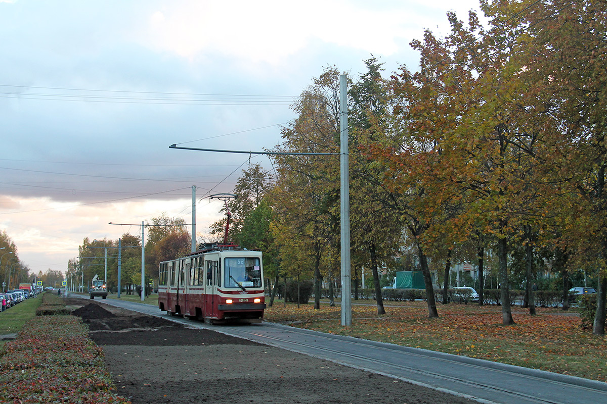 Saint-Petersburg — Tram lines and infrastructure