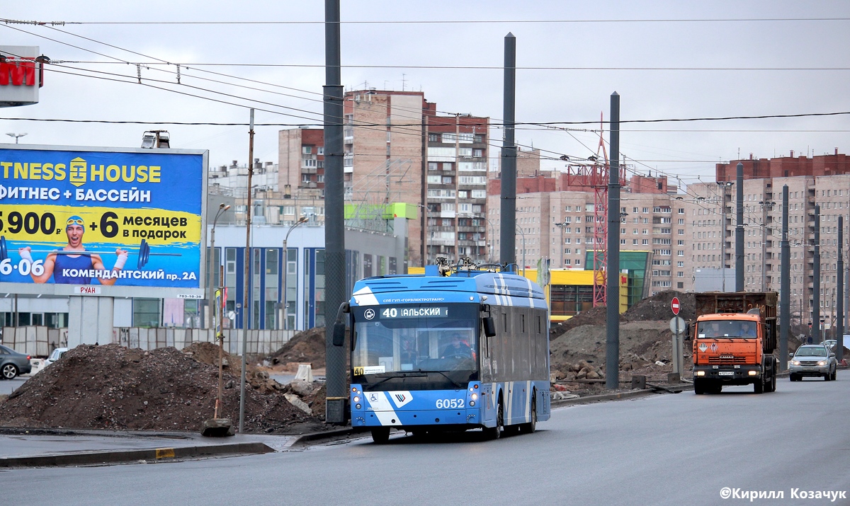 Санкт-Петербург, Тролза-5265.08 «Мегаполис» № 6052