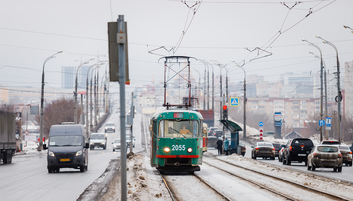 Ijevsk, Tatra T3SU mod. Izhevsk Nr. 2055