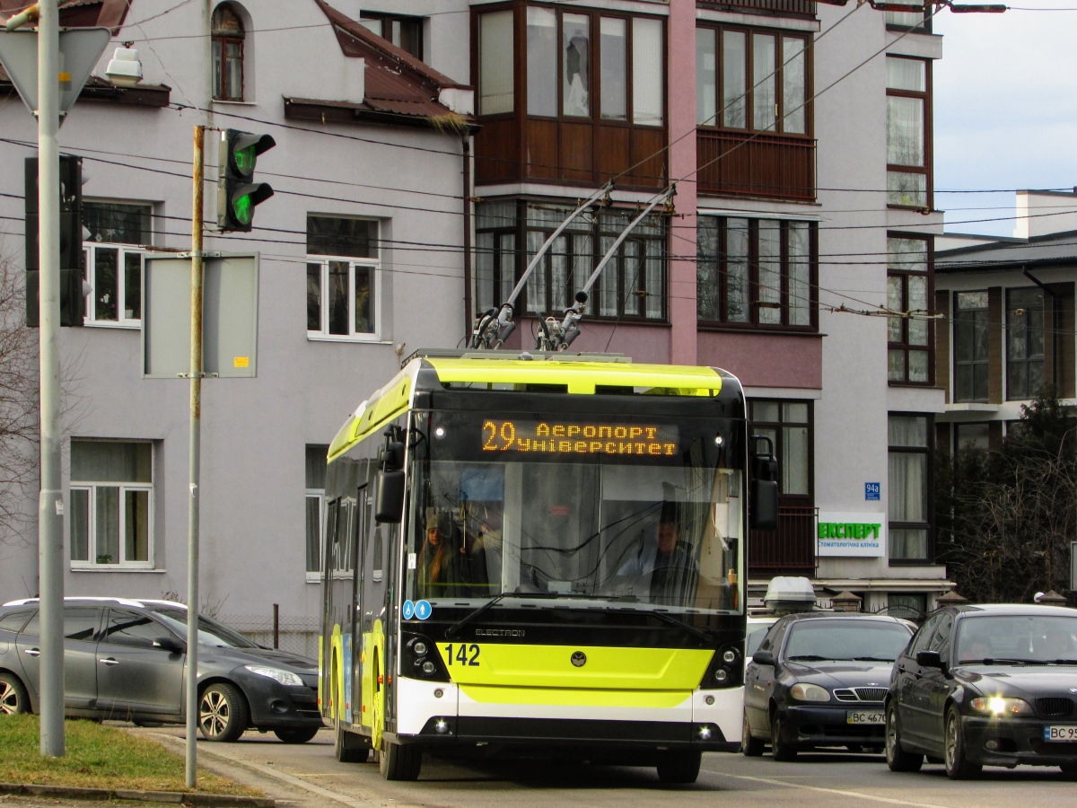 Львов, Electron T19102 № 142