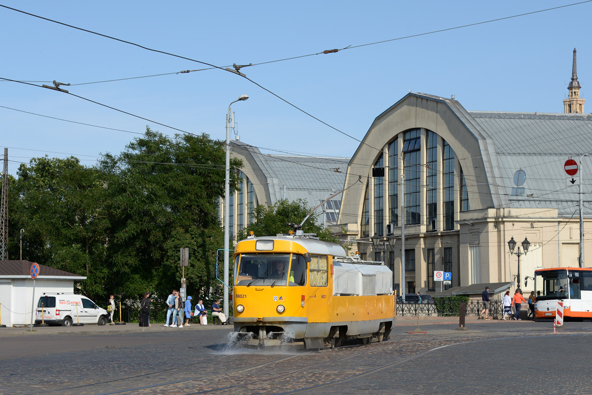Рига, Tatra T3SU (двухдверная) № 88021