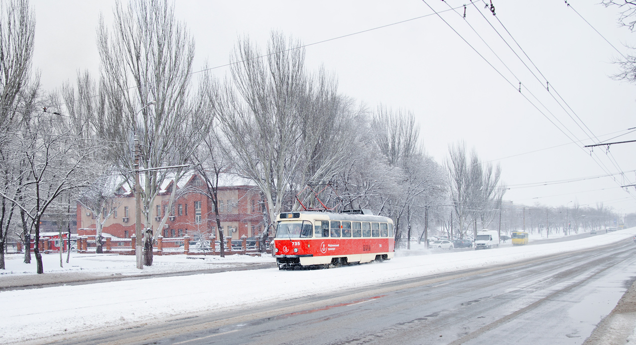 Мариуполь, Tatra T3A № 735