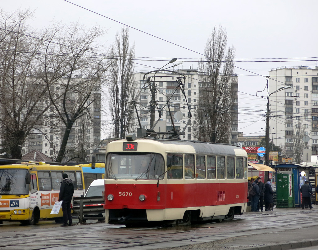 Киев, Tatra T3SUCS № 5670