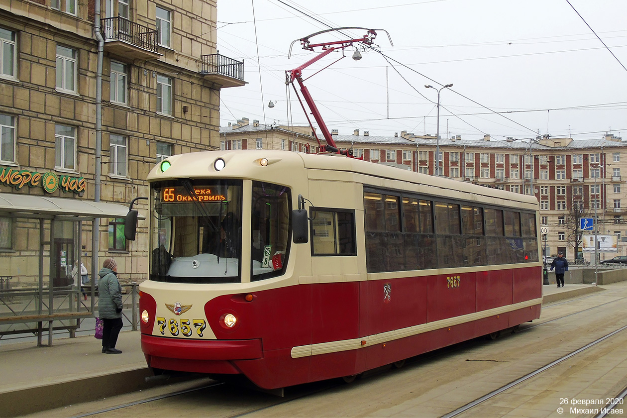 Saint-Petersburg, LM-68M2 (mod. SPb GET) № 7657 Saint-Petersburg, LM-68M2 (mod. SPb GET) № 7657