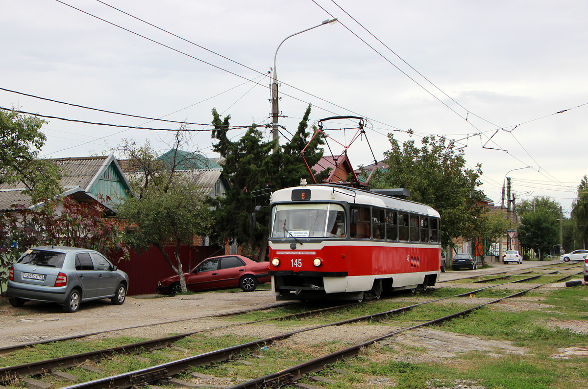 Краснодар, Tatra T3SU КВР МРПС № 145