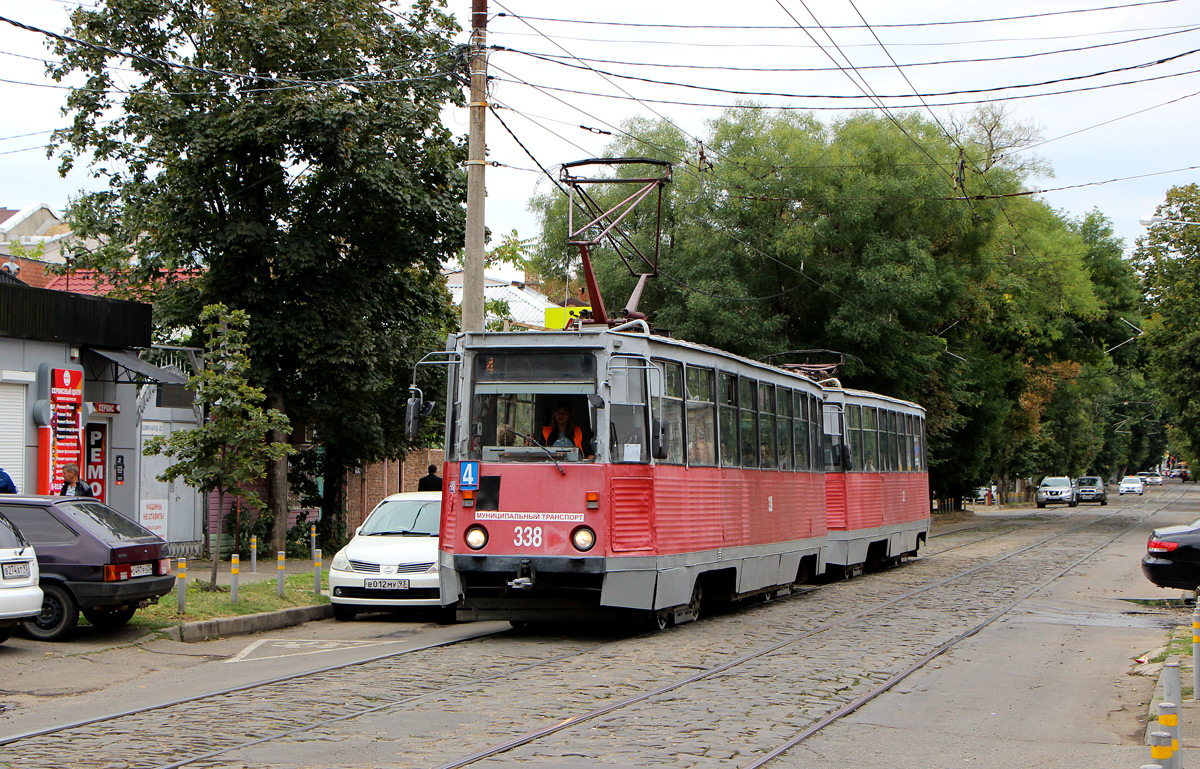 Краснодар, 71-605 (КТМ-5М3) № 338 Краснодар, 71-605 (КТМ-5М3) № 338