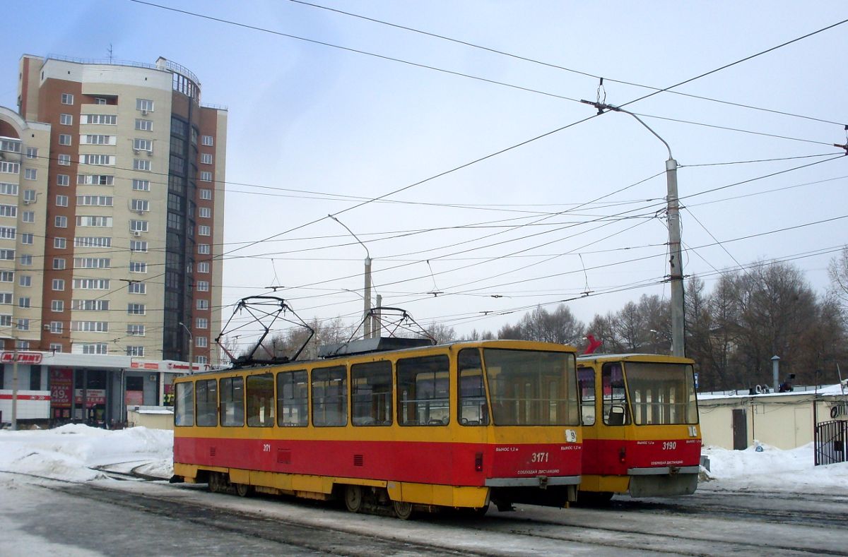 Барнаул, Tatra T6B5SU № 3171