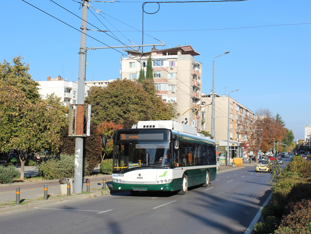 Stara Zagora, Škoda 26Tr Solaris III № 1035 Stara Zagora, Škoda 26Tr Solaris III № 1035