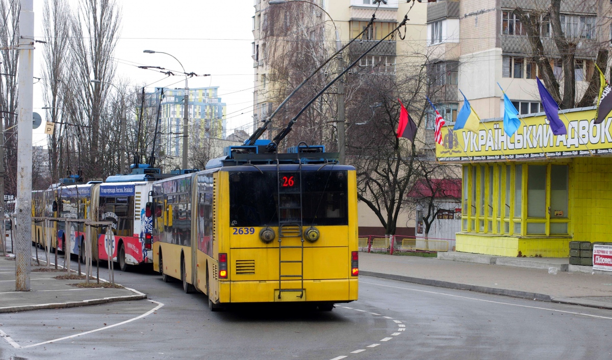 Киев, ЛАЗ E301D1 № 2639 Киев, ЛАЗ E301D1 № 2639