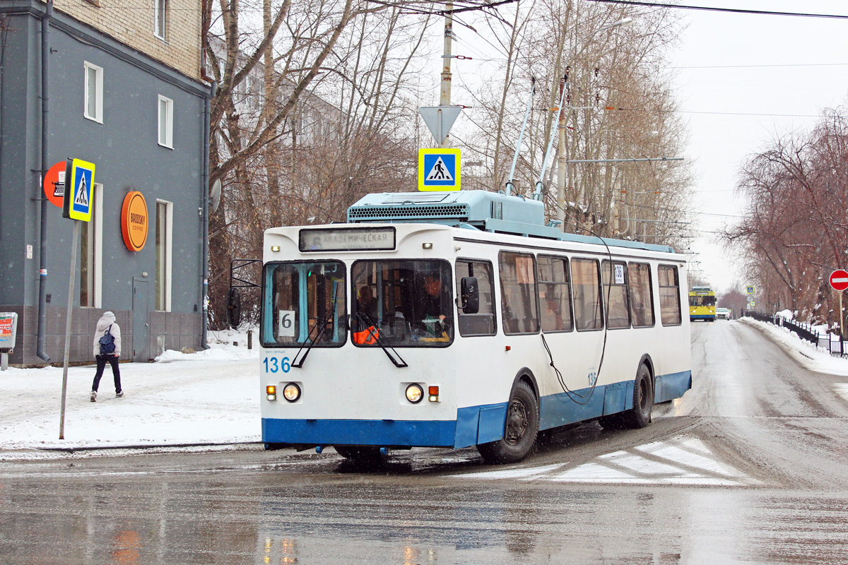 Екатеринбург, МТрЗ-6223-0000010 № 136