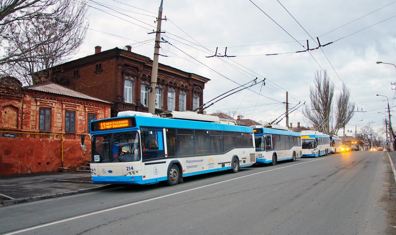 Мариуполь, Дніпро Т103 № 214; Мариуполь — Происшествия