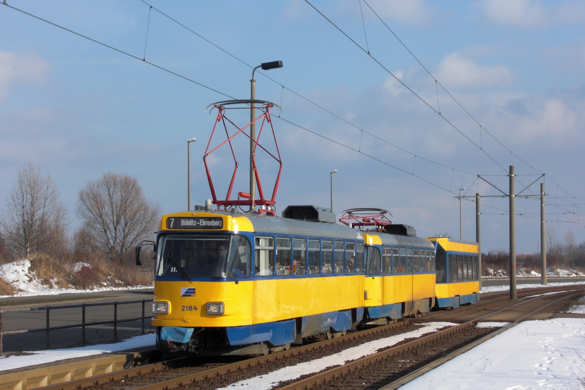 Лейпциг, Tatra T4D-M1 № 2184