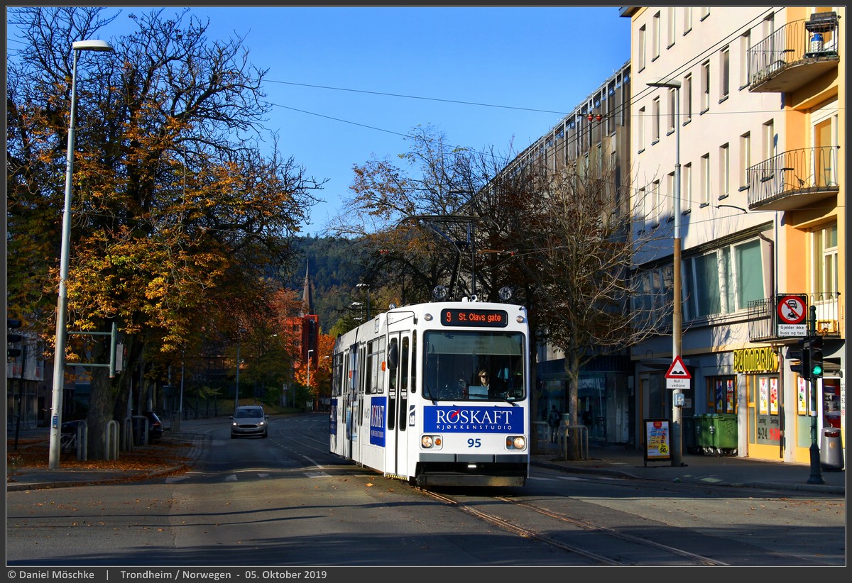 Тронхейм, LHB GT6 Typ Braunschweig № 95