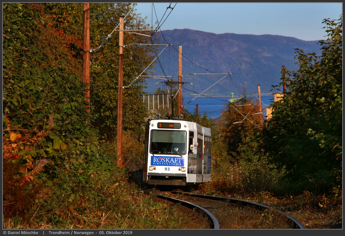 Тронхейм, LHB GT6 Typ Braunschweig № 93