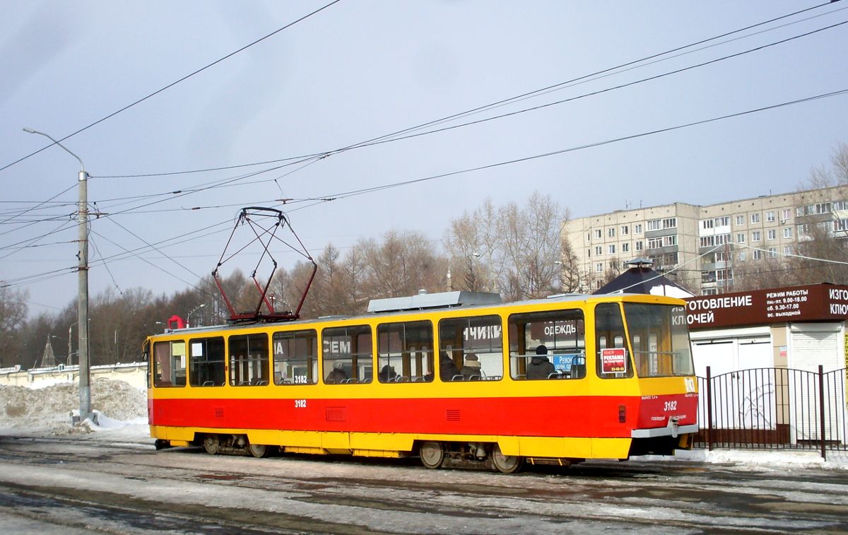 Барнаул, Tatra T6B5SU № 3182