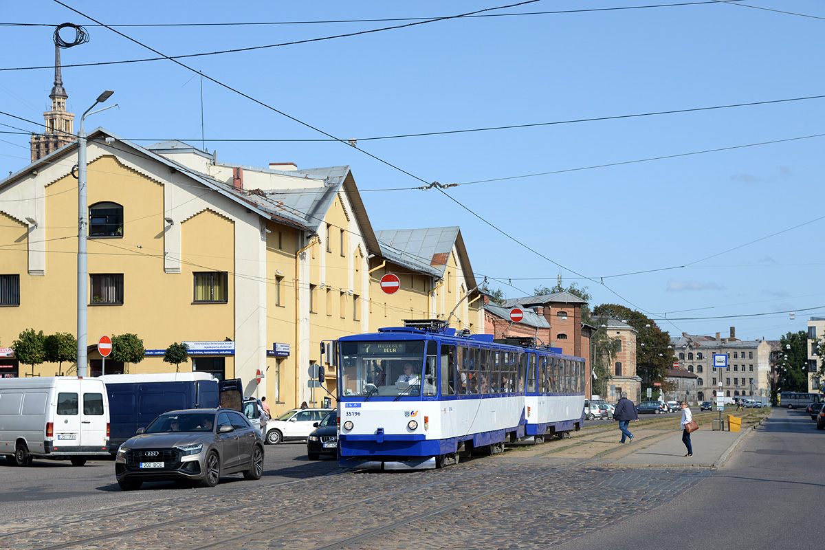 Рига, Tatra T3MR (T6B5-R) № 35196