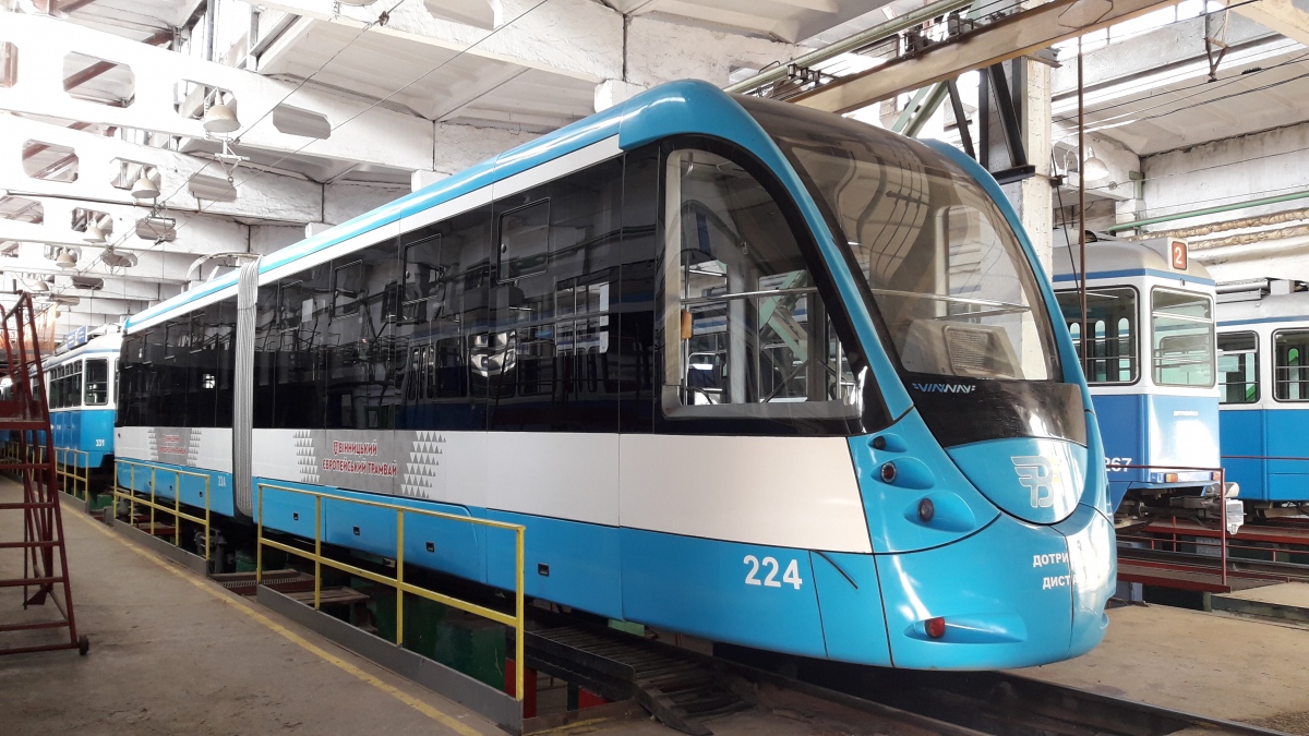 Винница, Tatra KT4МВ «VinWay» № 224