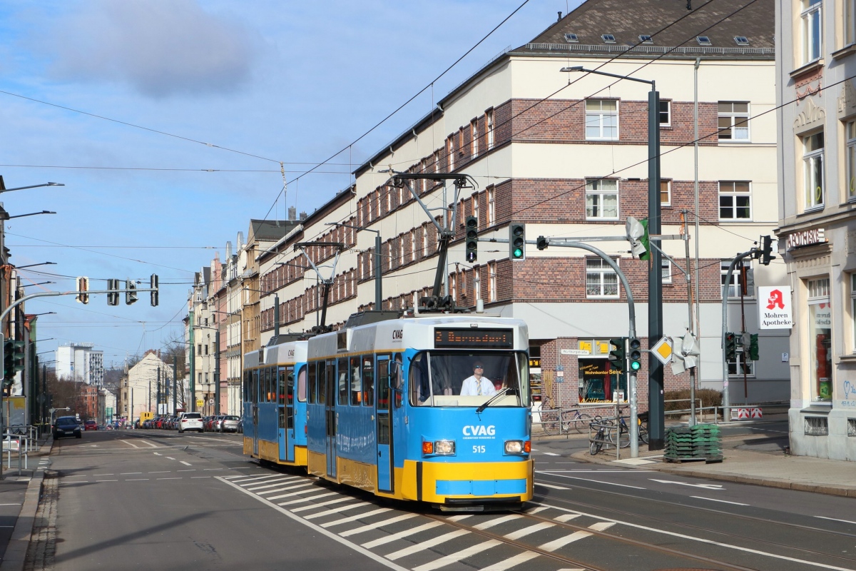 Хемниц, Tatra T3DM № 515