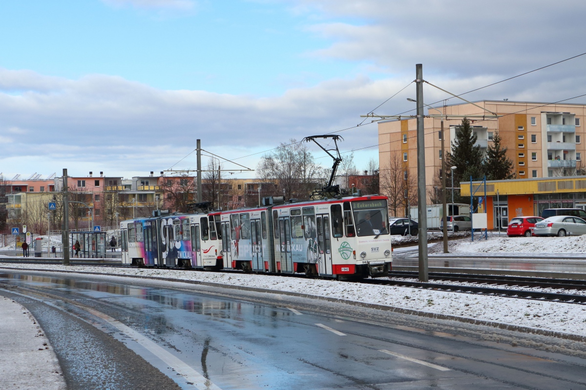 Цвиккау, Tatra KT4DMC № 942