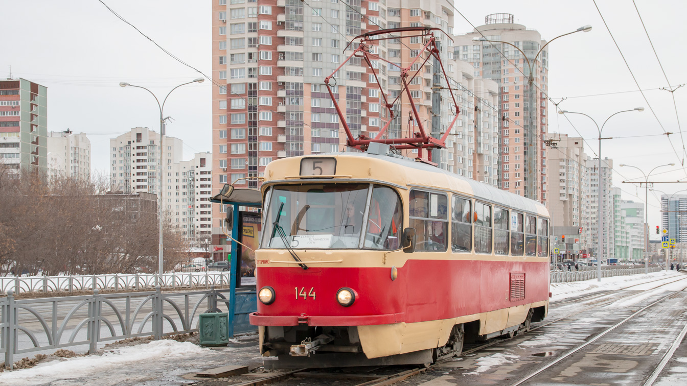 Екатеринбург, Tatra T3SU № 144
