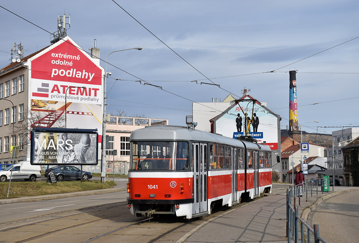 Брно, Tatra K2P № 1041