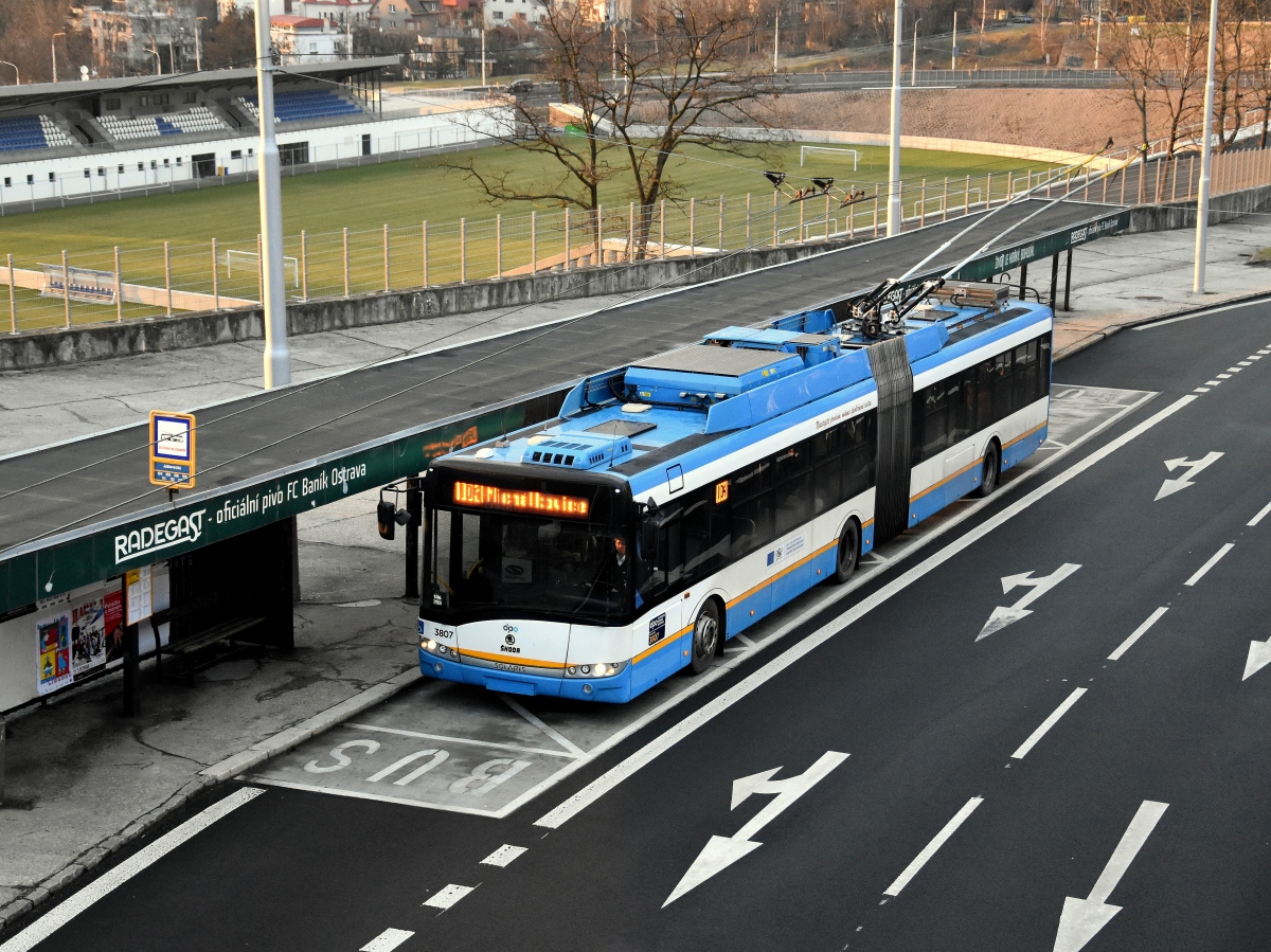 Острава, Škoda 27Tr Solaris III № 3807