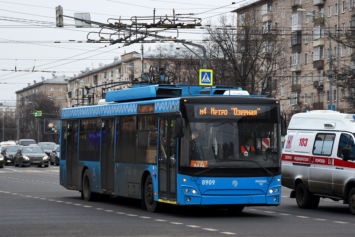 Москва, СВАРЗ-МАЗ-6275 № 8909