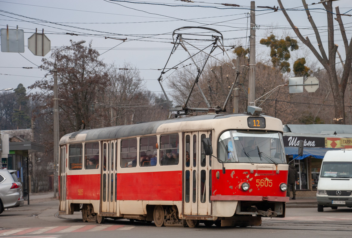 Kiev, Tatra T3SU N°. 5605 Kiev, Tatra T3SU N°. 5605