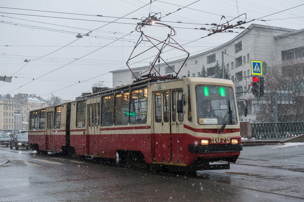 Санкт-Петербург, ЛВС-86К-М № 3072