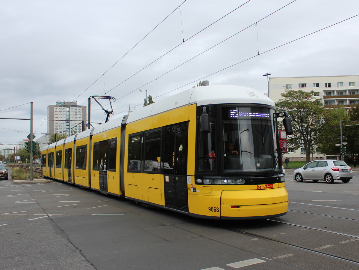 Берлин, Bombardier Flexity Berlin (GT8-08ZR/F8Z) № 9068