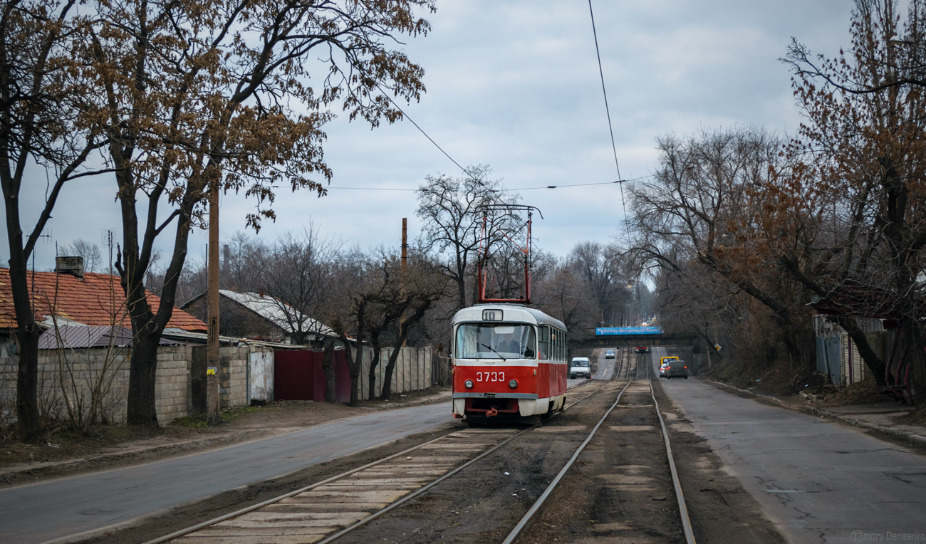 დონეცკი, Tatra T3SU (2-door) № 3733