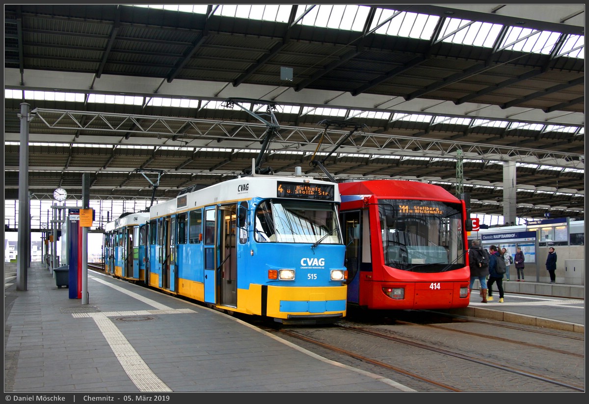 Хемниц, Tatra T3DM № 515
