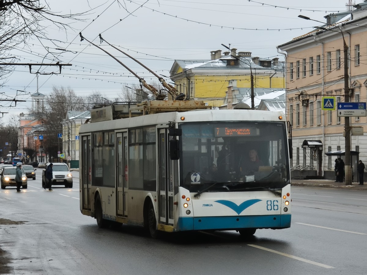 Тверь, Тролза-5265.00 «Мегаполис» № 86; Тверь — Последние годы тверского троллейбуса (2019 — 2020 гг.)