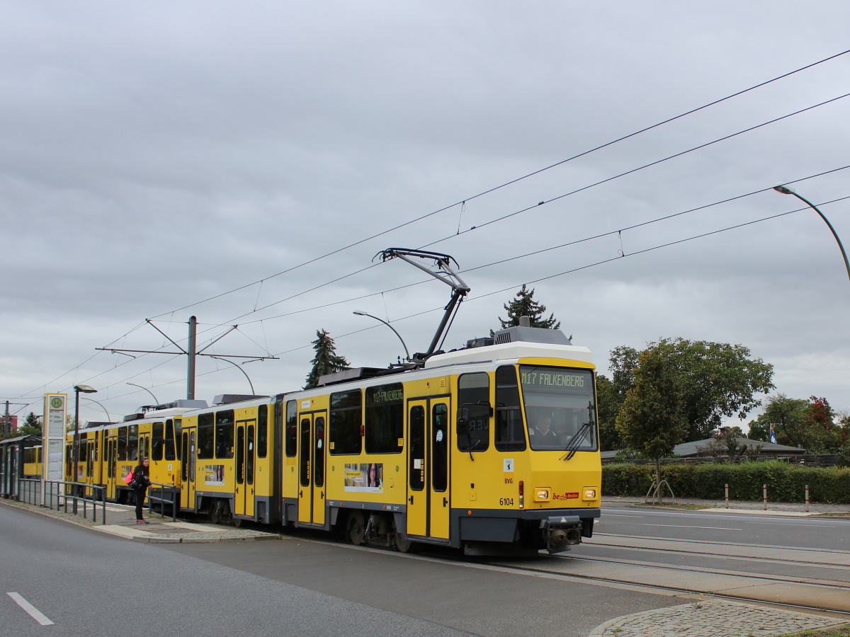 Берлин, Tatra KT4DM № 6104