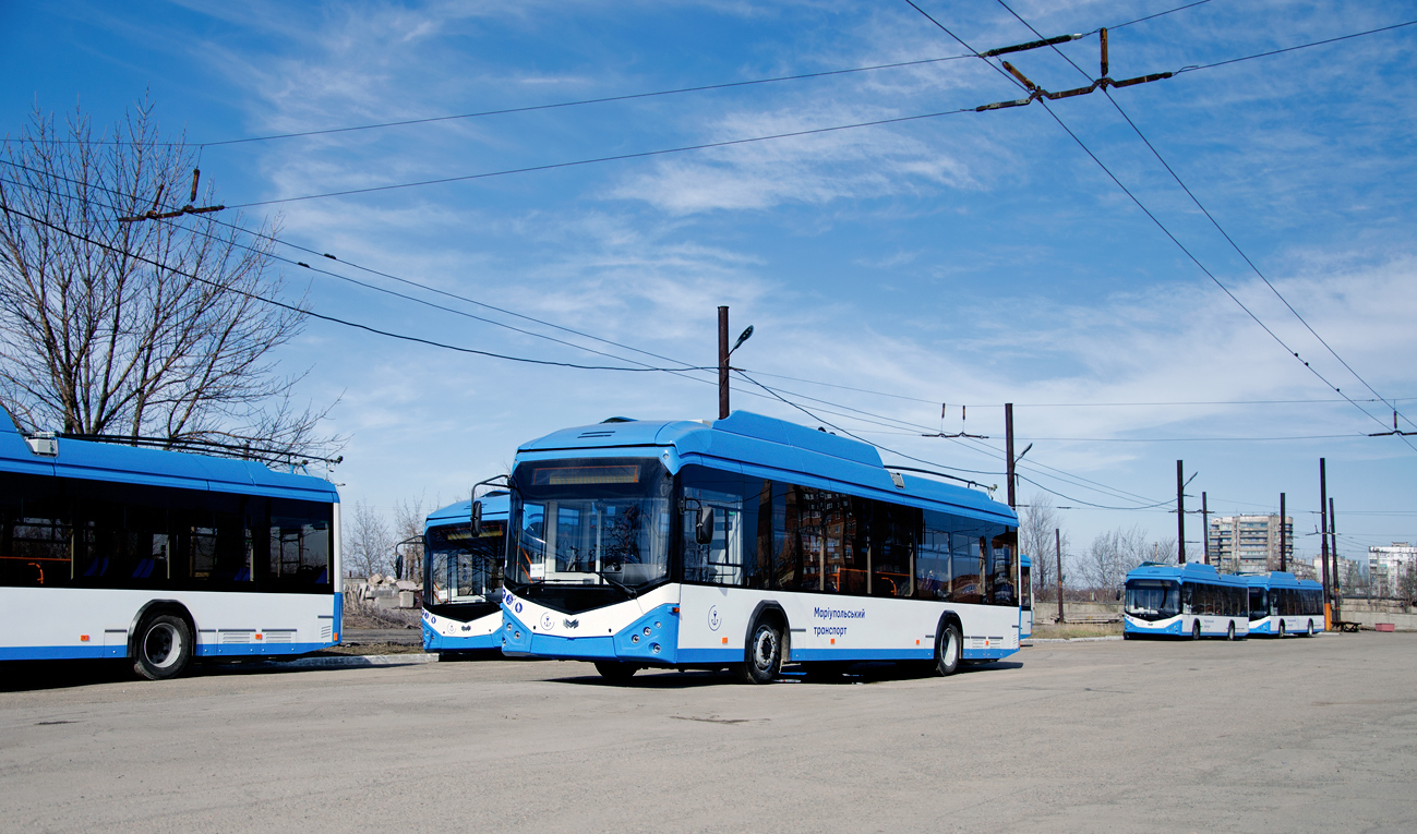 Маріуполь, АКСМ 321 (БКМ-Україна) № 1409; Маріуполь — Нові тролейбуси: АКСМ Україна