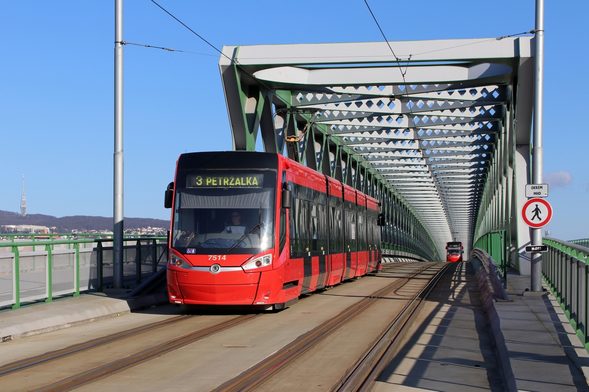 Братислава, Škoda 30T ForCity Plus № 7514