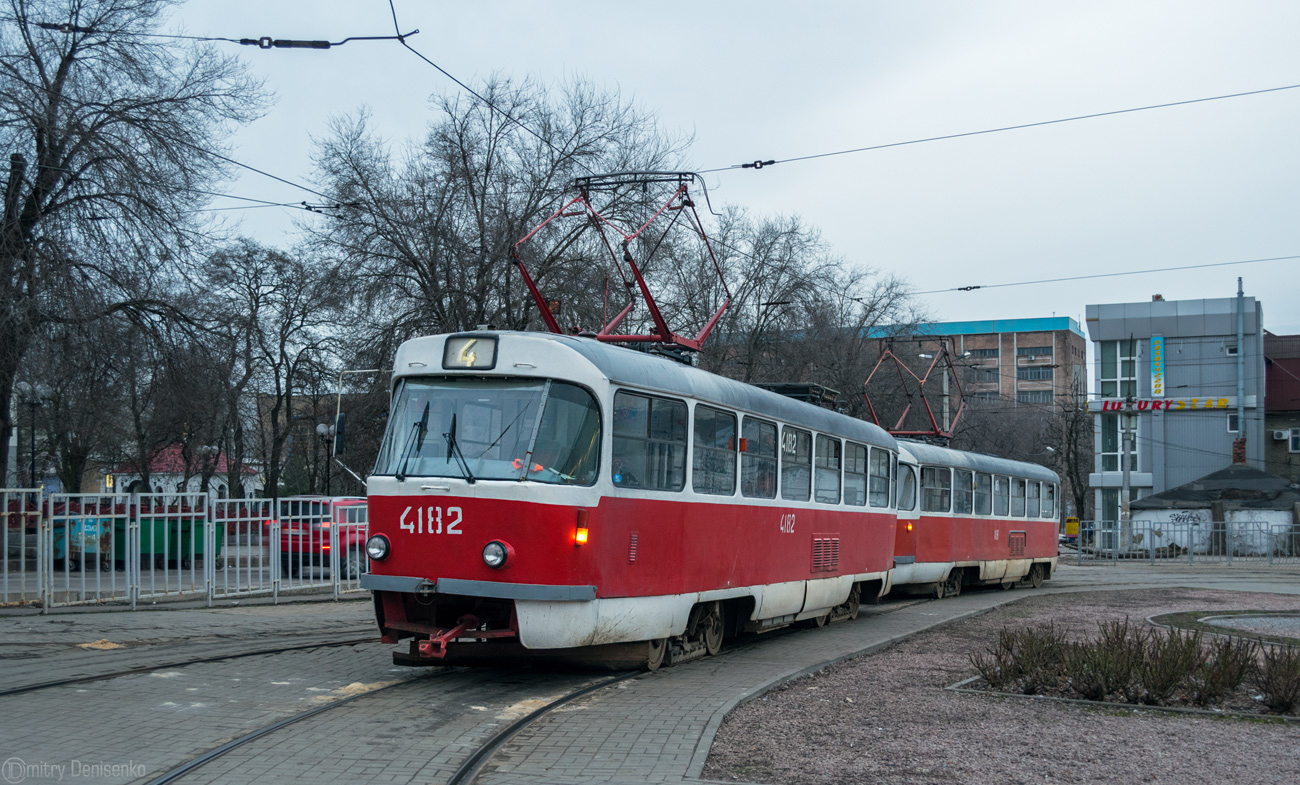 Донецк, Tatra T3A № 4182