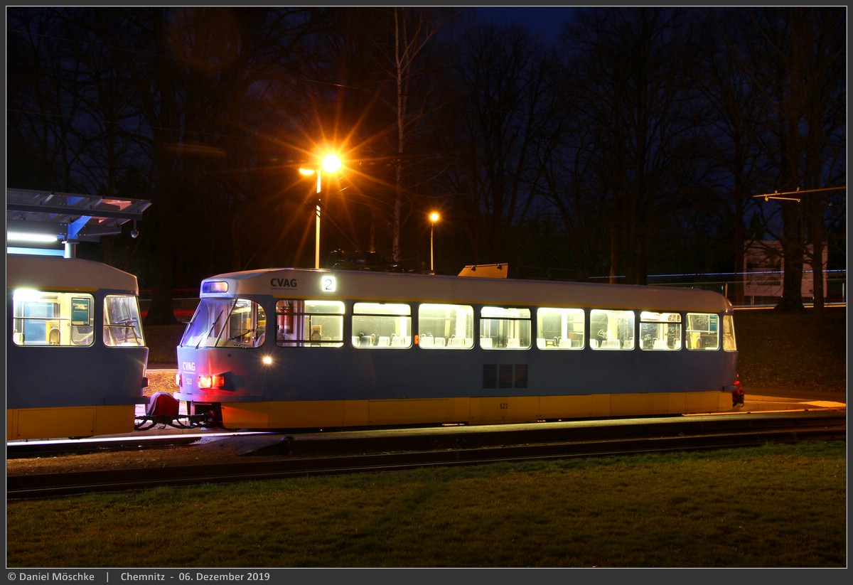 Хемниц, Tatra T3DM № 522 Хемниц, Tatra T3DM № 522
