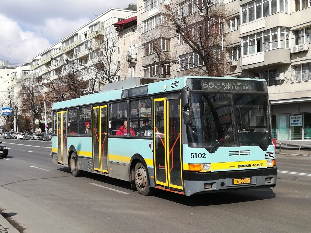 Bukurešť - Ilfov, Ikarus 415.80 č. 5102