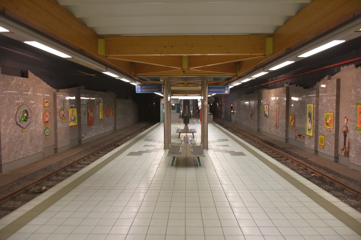 Charleroi — Stations and Infrastructure (Open)