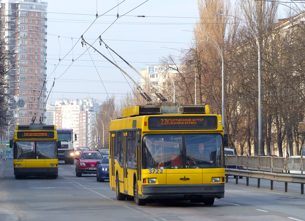 Киев, МАЗ-ЭТОН Т103 № 3722