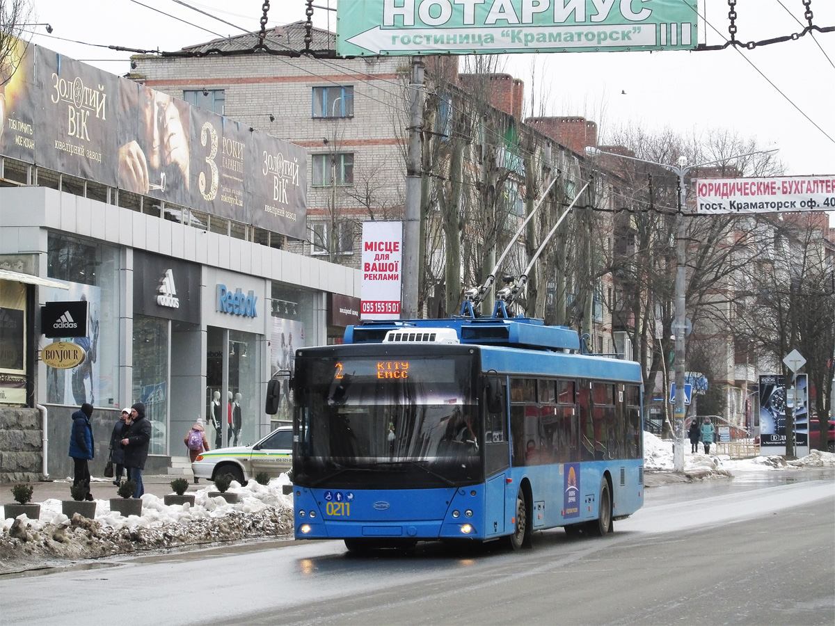 Краматорск, Дніпро Т203 № 0211