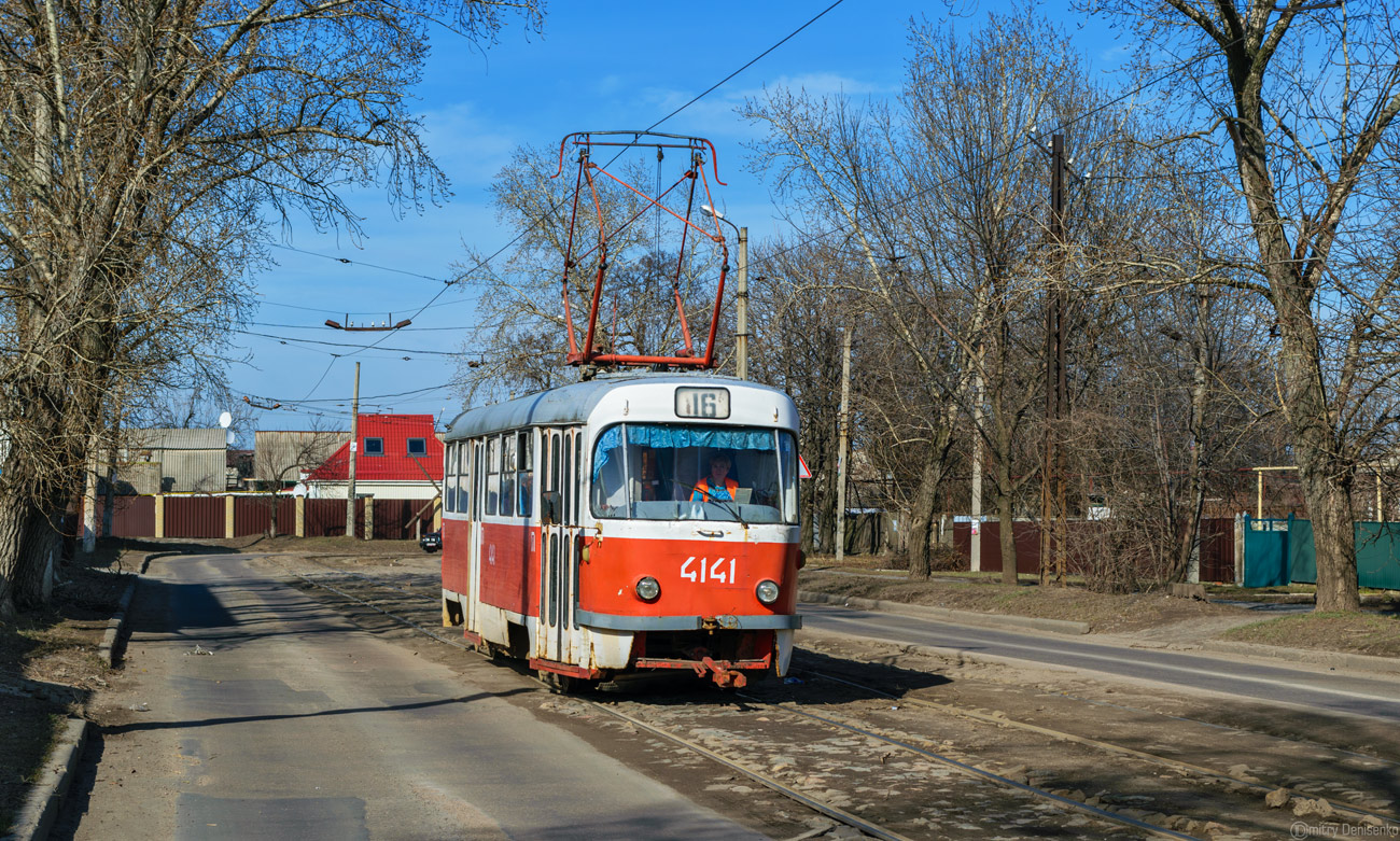Донецк, Tatra T3SU № 4141
