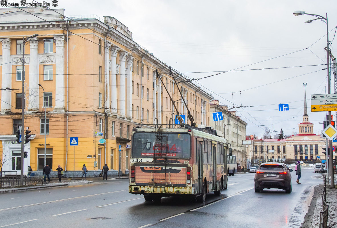 Петрозаводск, ЛиАЗ-5280 (ВЗТМ) № 343