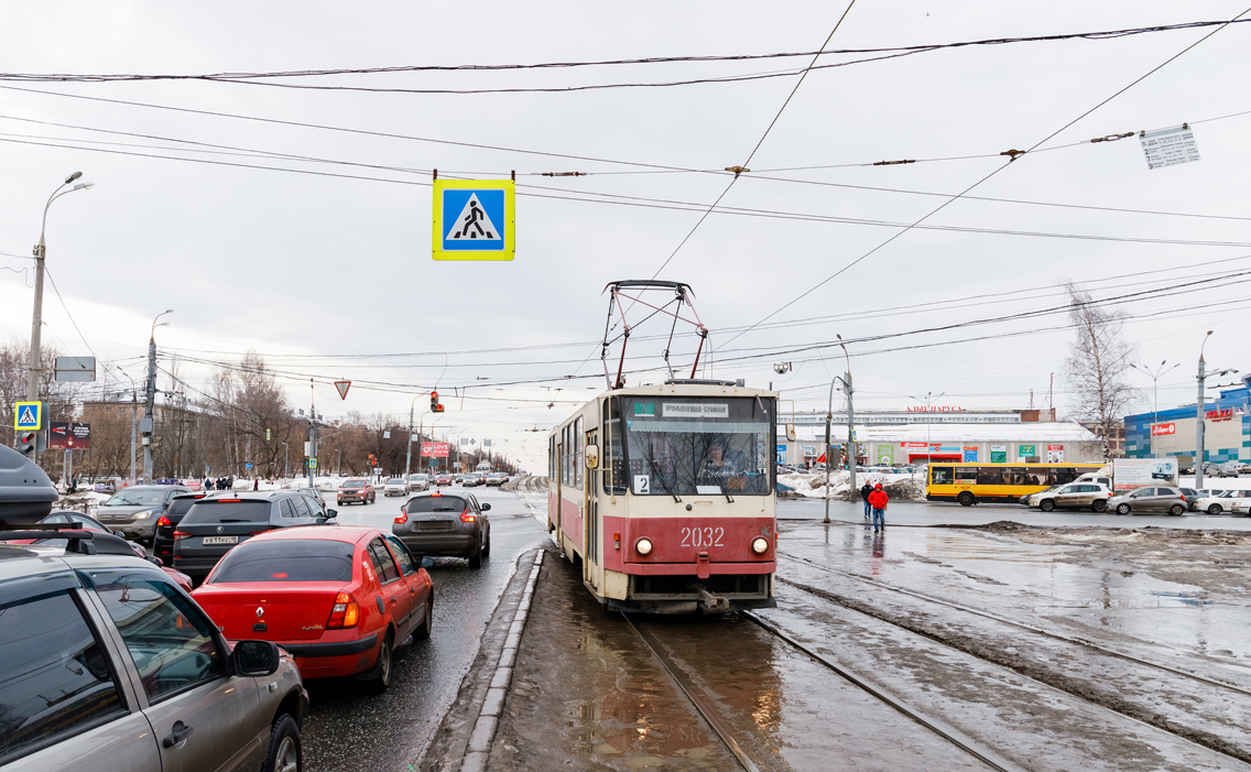 Ижевск, Tatra T6B5SU № 2032